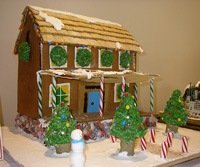 ginger bread house competition ashville